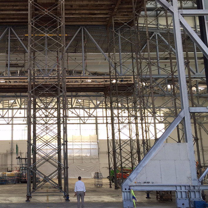 EADS Dresden - Hangar Tor (Vorschau)