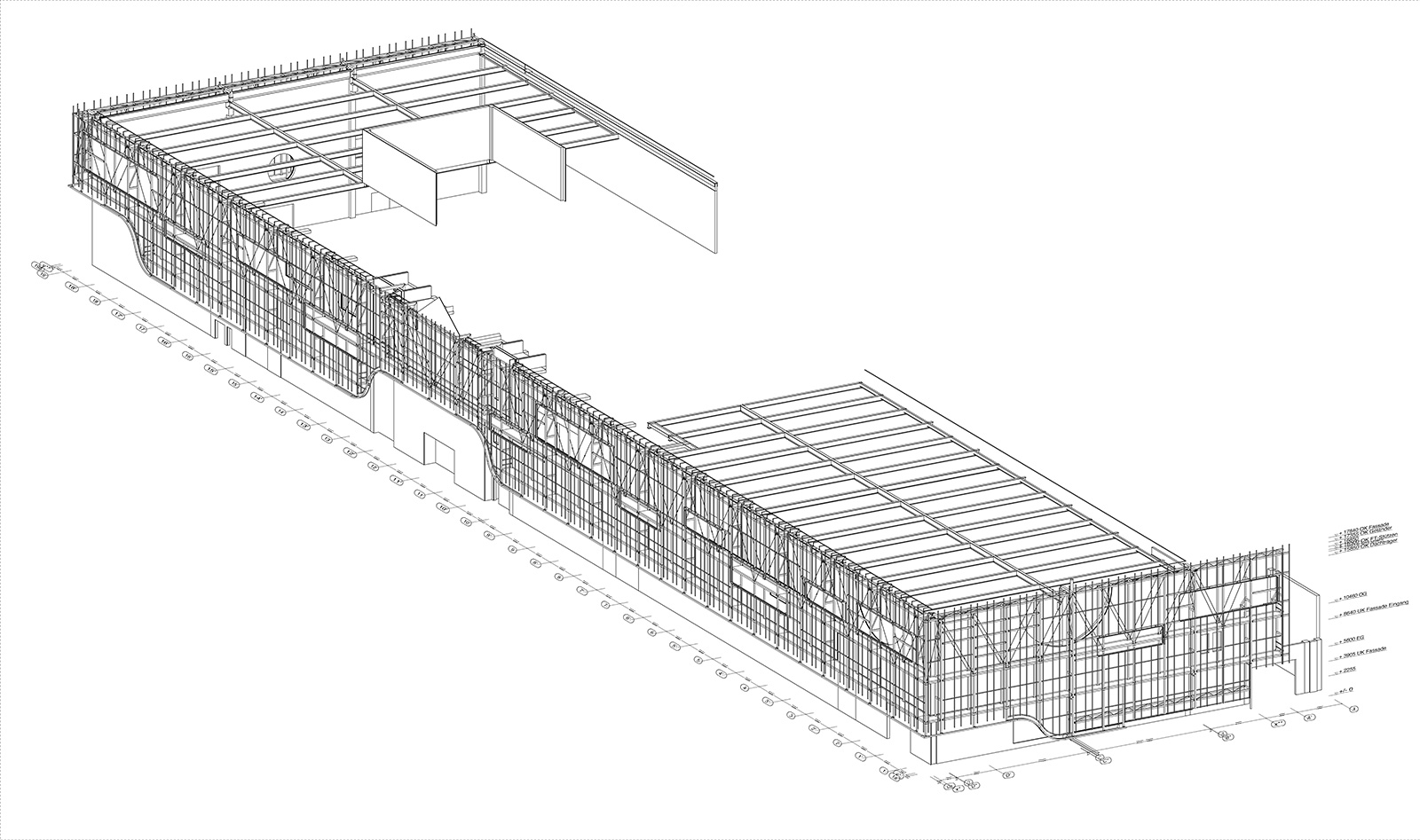 Edeka Berlin - Gesamtkonstruktion