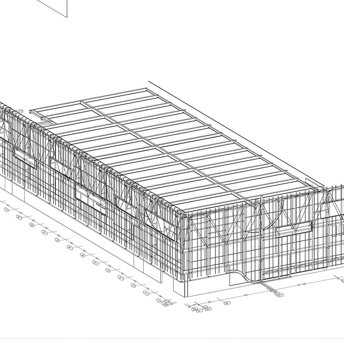 Edeka Berlin - Gesamtkonstruktion (Vorschau)